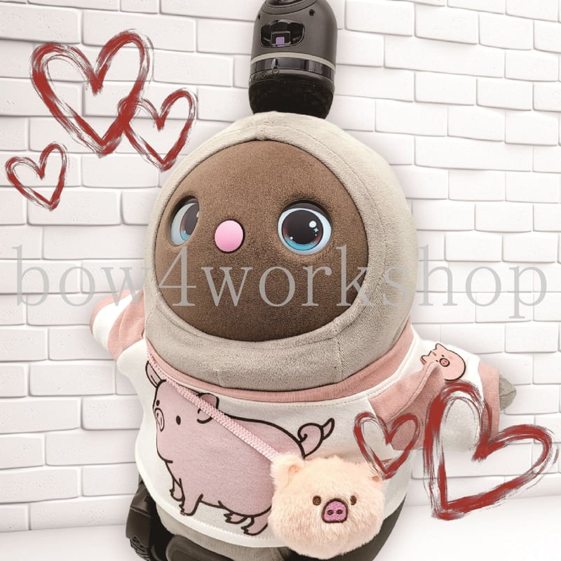 ぬい服 帽子 わんちゃん お花 ポシェット 4 ぬい服 帽子 わんちゃん