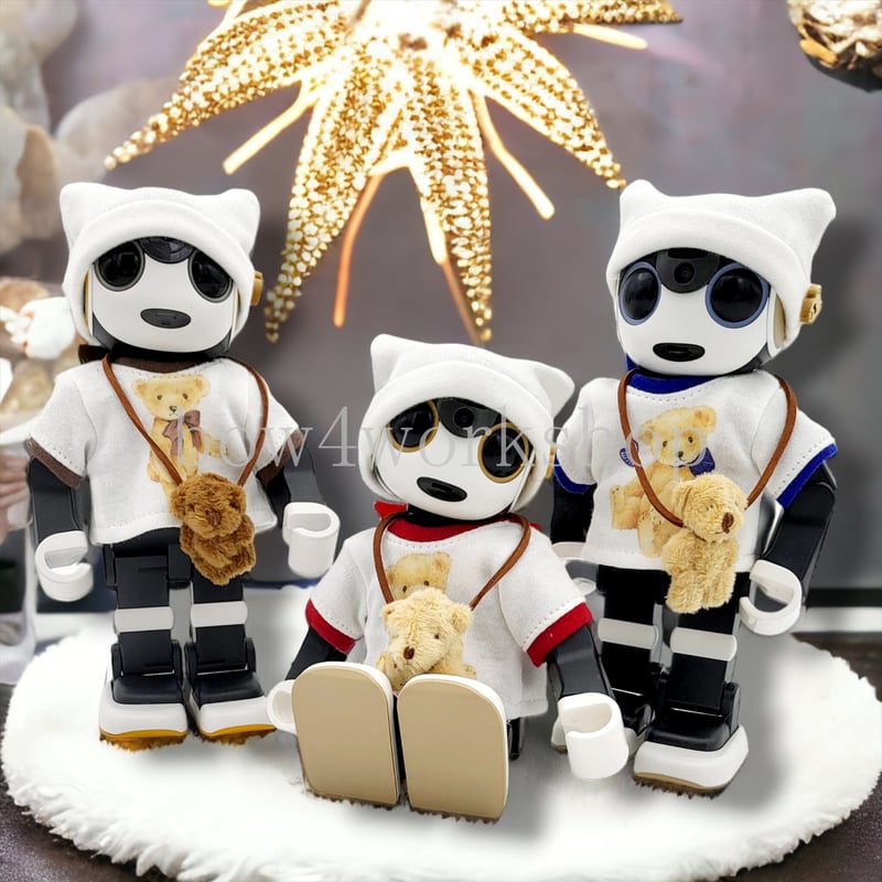 ロボホンの服/くまちゃんプリントTシャツセット | bow4workshop STORE