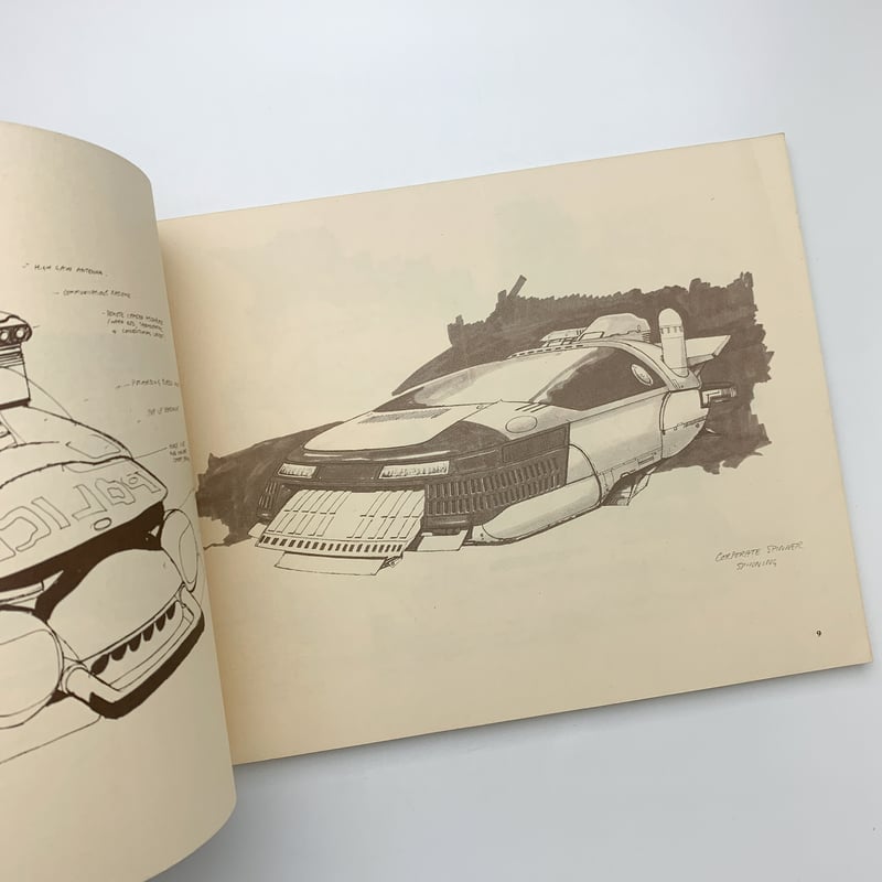 BLADE RUNNER SKETCHBOOK / ブレードランナー スケッチ本 Blade Runner