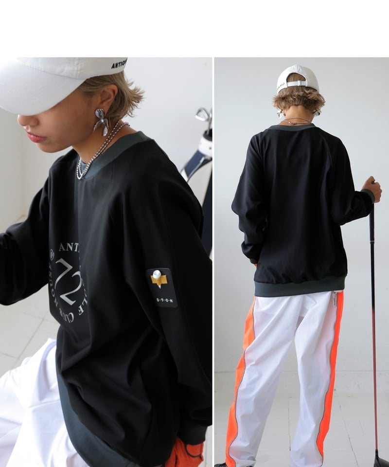 ANTIQUAGOLF×STCH】UNISEX（ユニセックス）number logo top