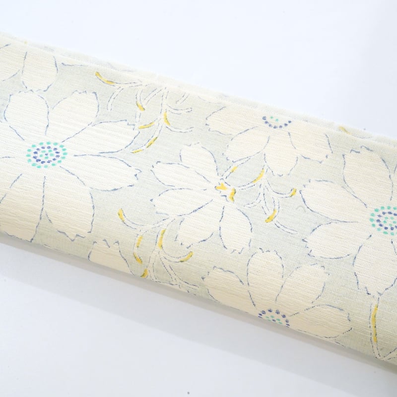 九寸帯（名古屋帯）「夏～単衣向き・染の川勝・秋桜」 | MINOKO STORE