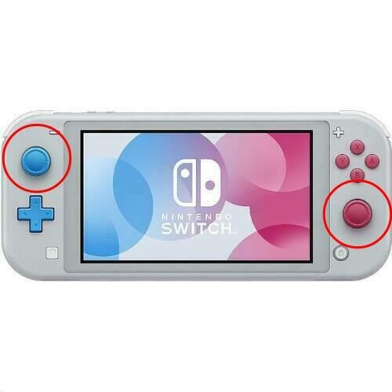 Nintendo Switch Lite LR両方のスティック修理します | コントローラー