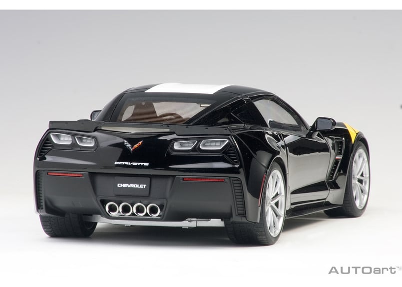 AUTOart 1/18 シボレー コルベット (C7) グランスポーツ (ブラック