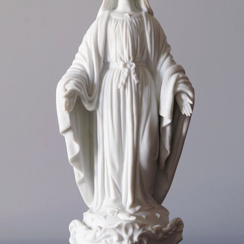 聖母 マリア像 ビスク製 フランス アンティーク 0501711 | jinen_antique