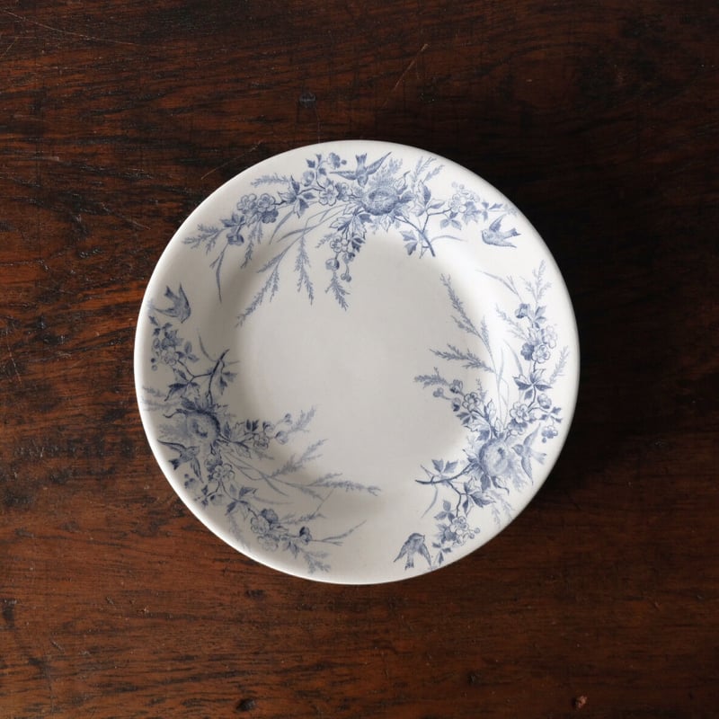 クレイユモントロー リノット Creil&Montereau Linotte デザート皿 平皿