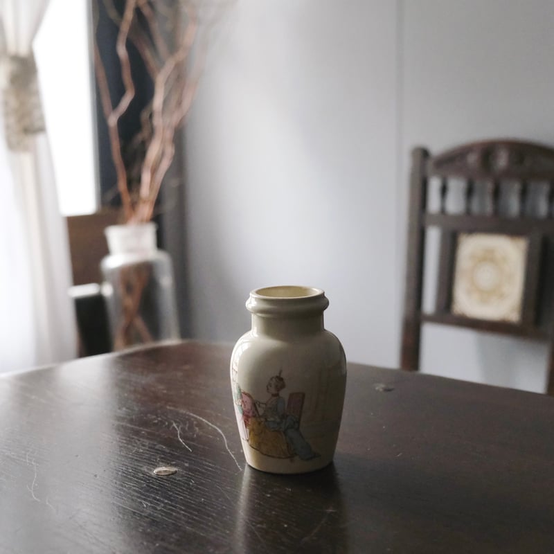 Lunéville リュネヴィル マスタードポット h9.8cm フランス