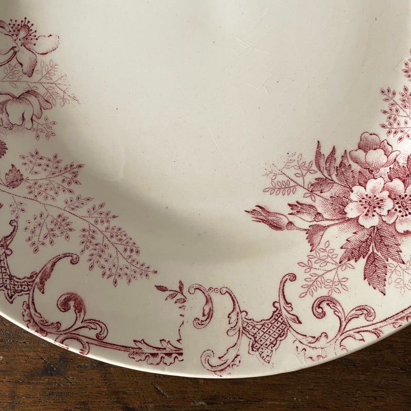 Choisy le roi ショワジールロワ フロレアル 平皿 φ22cm フランス