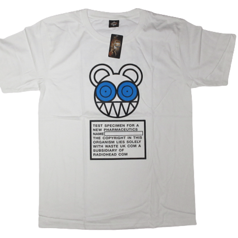 ロックTシャツ Radiohead レディオヘッド マウス｜バンドTシャツ・音楽