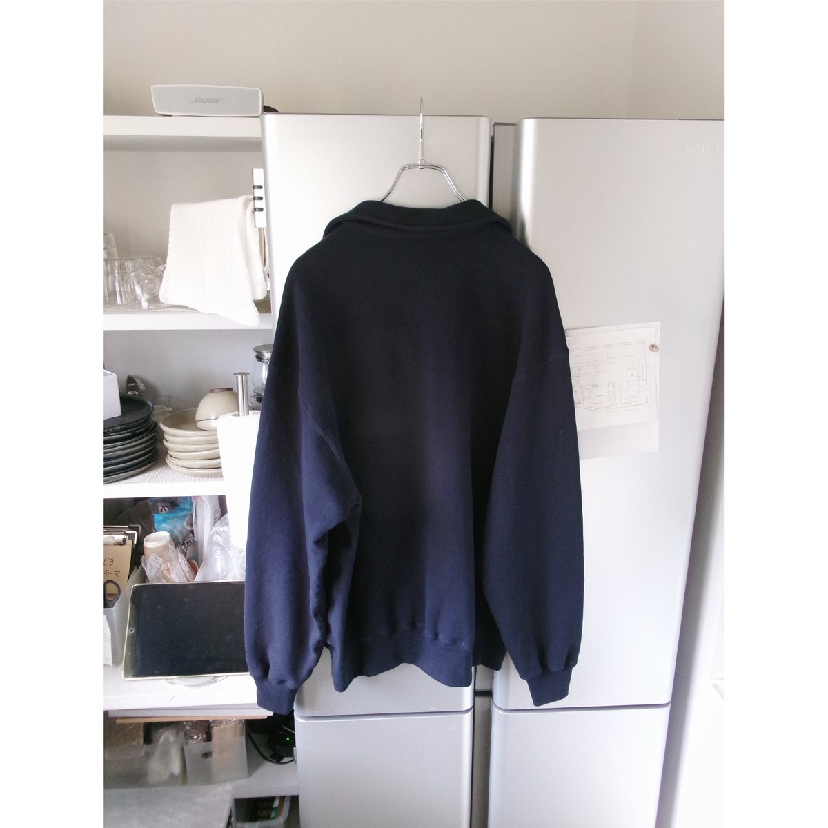 OLD FOLK HOUSE / Skipper Sweatshirt *Navy | AVET