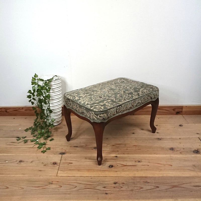 マルニ木工＞ マキシムシリーズ・オットマンスツール ₌未修復・現品