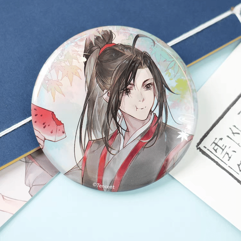 魔道祖師 谷子賞 二十四節気シリーズ缶バッジセット（立秋）【現品