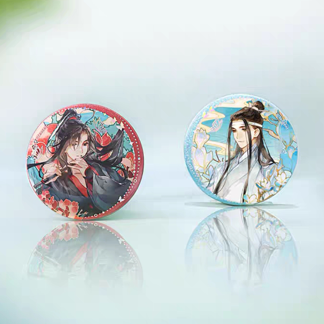 魔道祖師 南漫社 缶バッジ（林麓聞歌シリーズ）【お取り寄せ・日本から