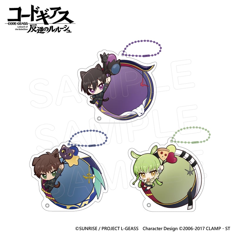 コードギアス 反逆のルルーシュ」アクリル缶バッジケース | MiLO