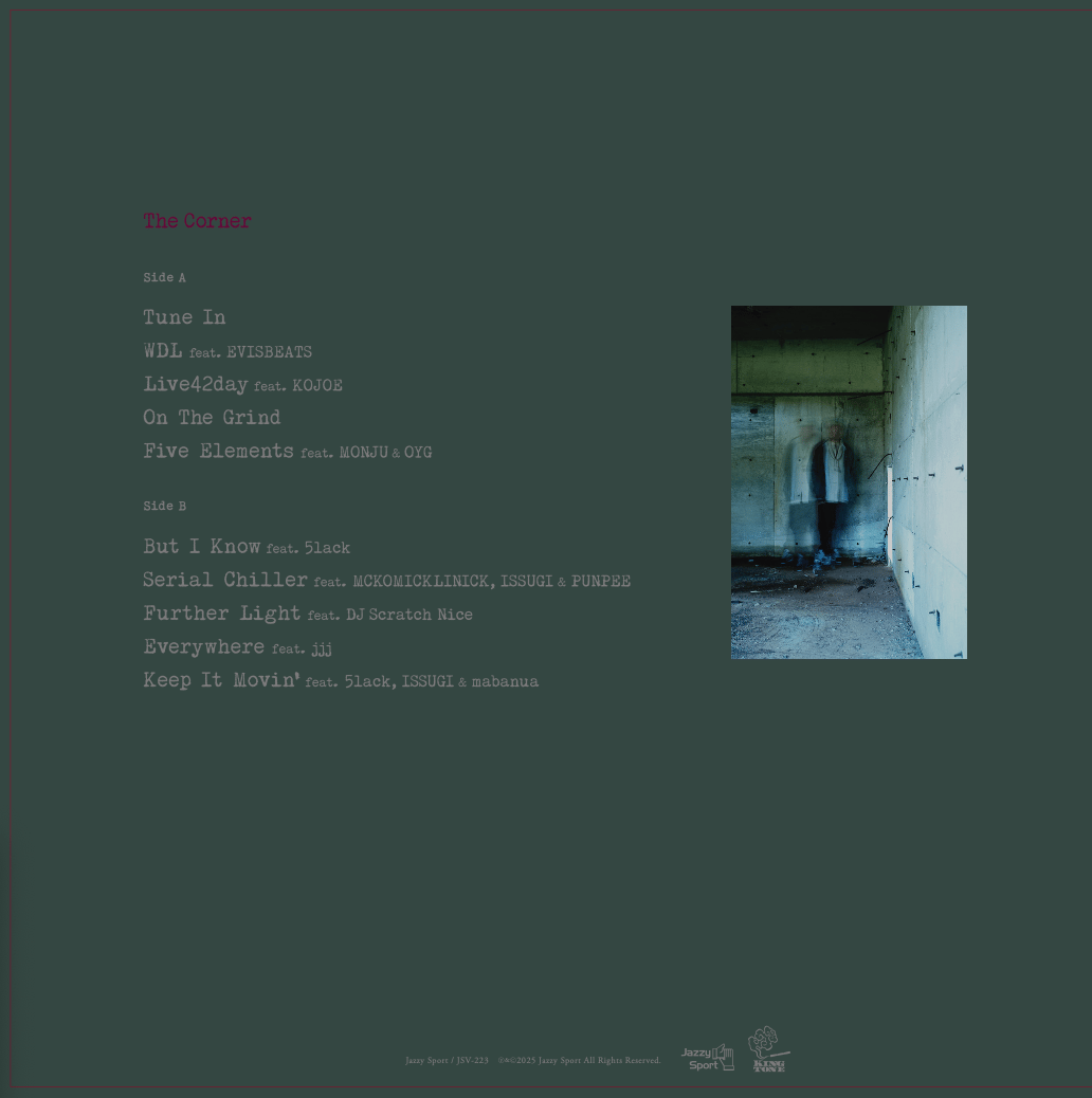 BudaMunk/The Corner-LP- | Jazzy Sport Music Sho