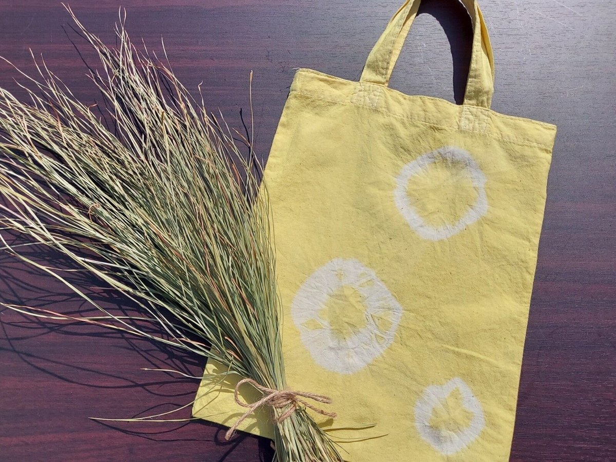 体験キット》ちいさなバッグの草木染めキット：送料込 | engawa-marche
