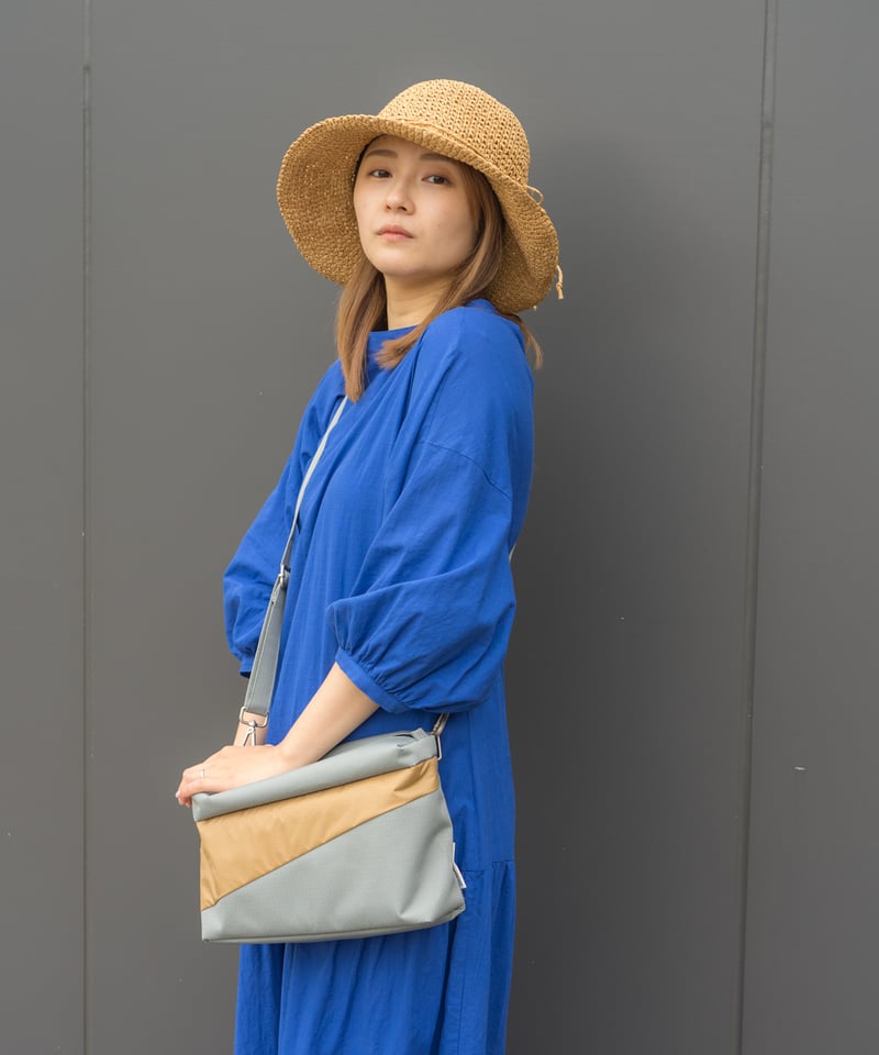 スーザンベル / バムバッグ Mサイズ Grey & Camel【Forever】 | 淡雪