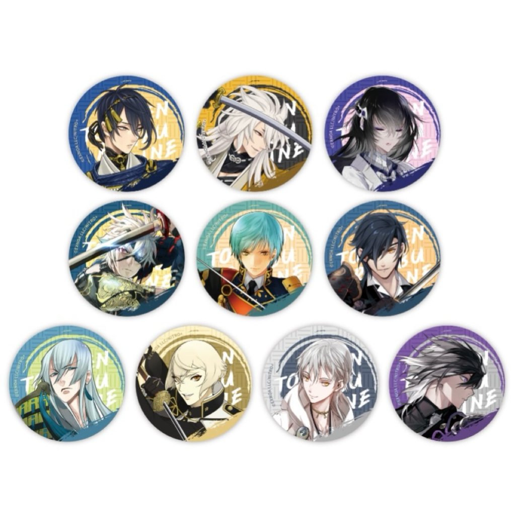 刀剣乱舞ONLINE × 星河動漫】中国限定発売 戦闘絵 トレーディング 缶