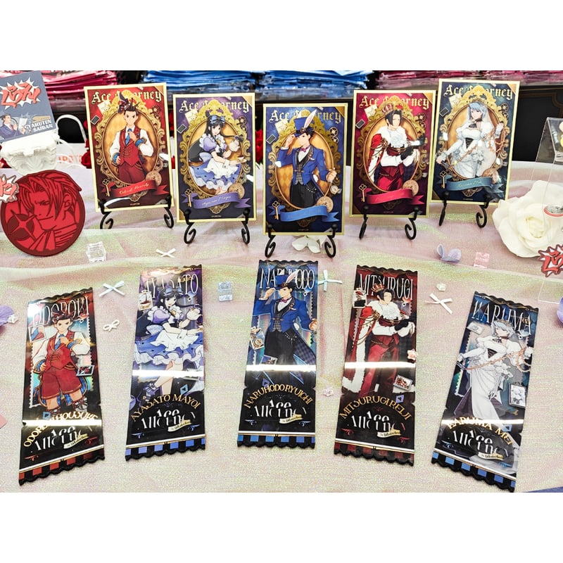 逆転裁判 × IPSTAR】2025年中国限定 コラボカフェ 「夢遊仙境」等身