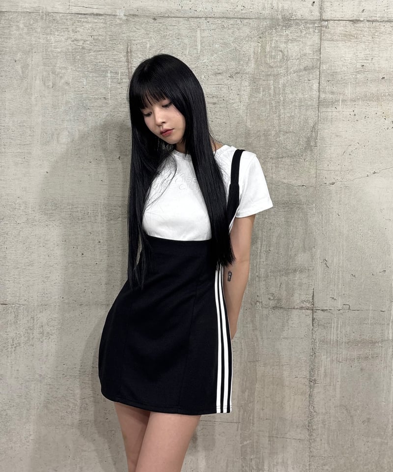 再入荷】line layerd mini onepiece | KISS THE CLUB