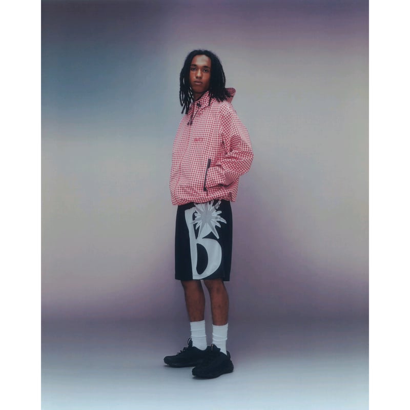 BoTT / GINGHAM SHELL JACKET / BLACK | Sophomore