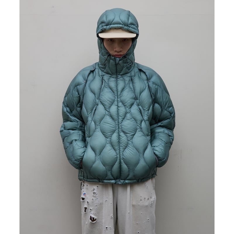 BAL / x TAION REMOVABLE SLEEVE DOWN JACKET / BL