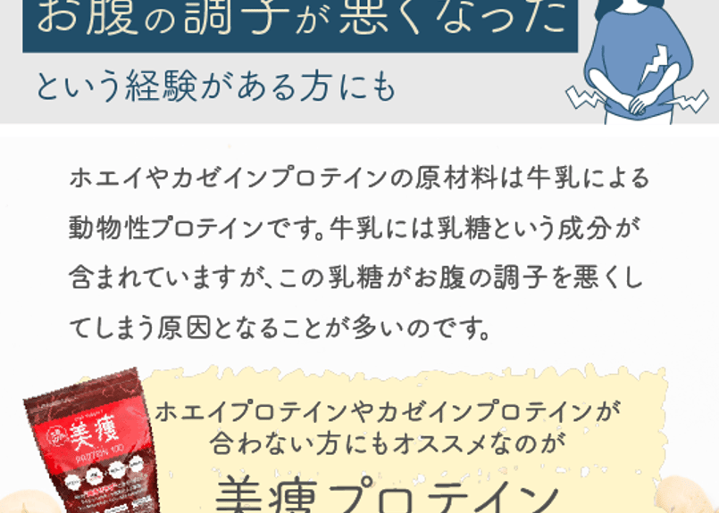 美痩プロテイン 800g(80杯分) お得な2袋SET | SeventH STORE