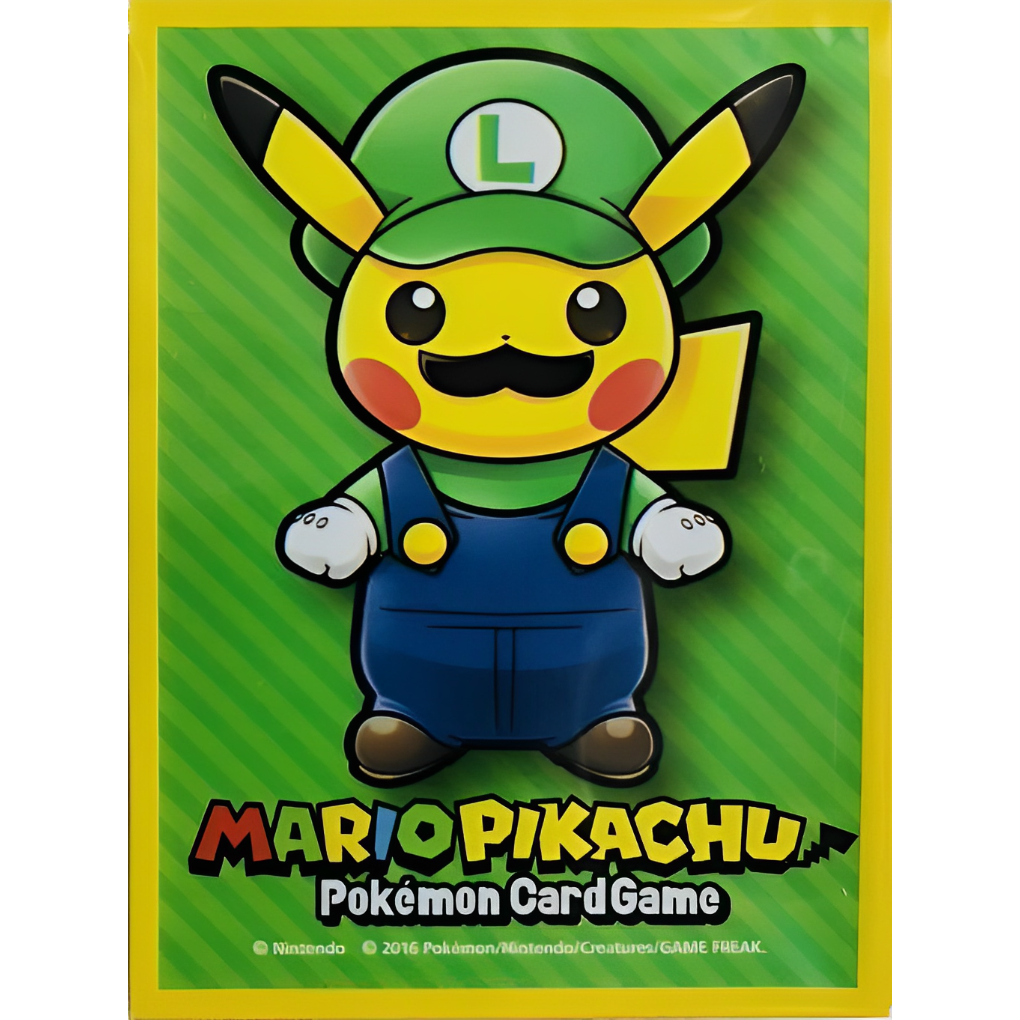 バラ】 日版 BOX限定 ルイージ ピカチュウ スリーブ (2016) | kinoko's