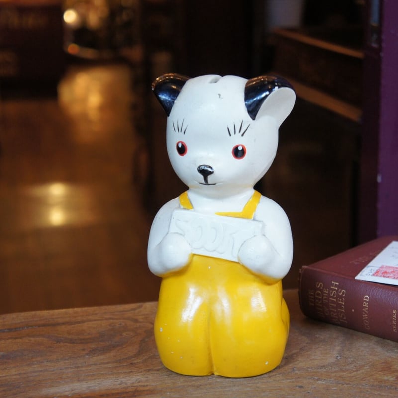 スーティーの貯金箱 SOOTY 陶器 イギリス ビンテージ | Antiques
