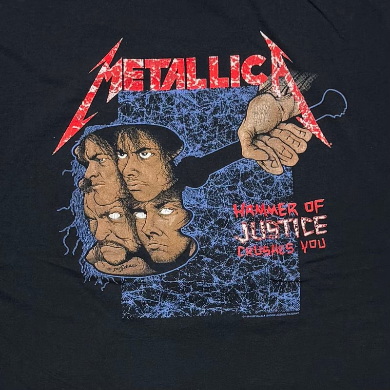 METALLICA AND JUSTICE FOR ALL HAMMER OF JUSTICE