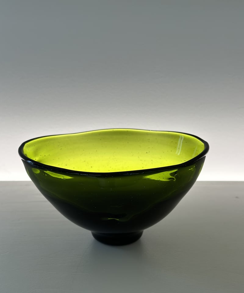 麹谷宏 厚手抹茶茶碗 透明 | els nakanoshima