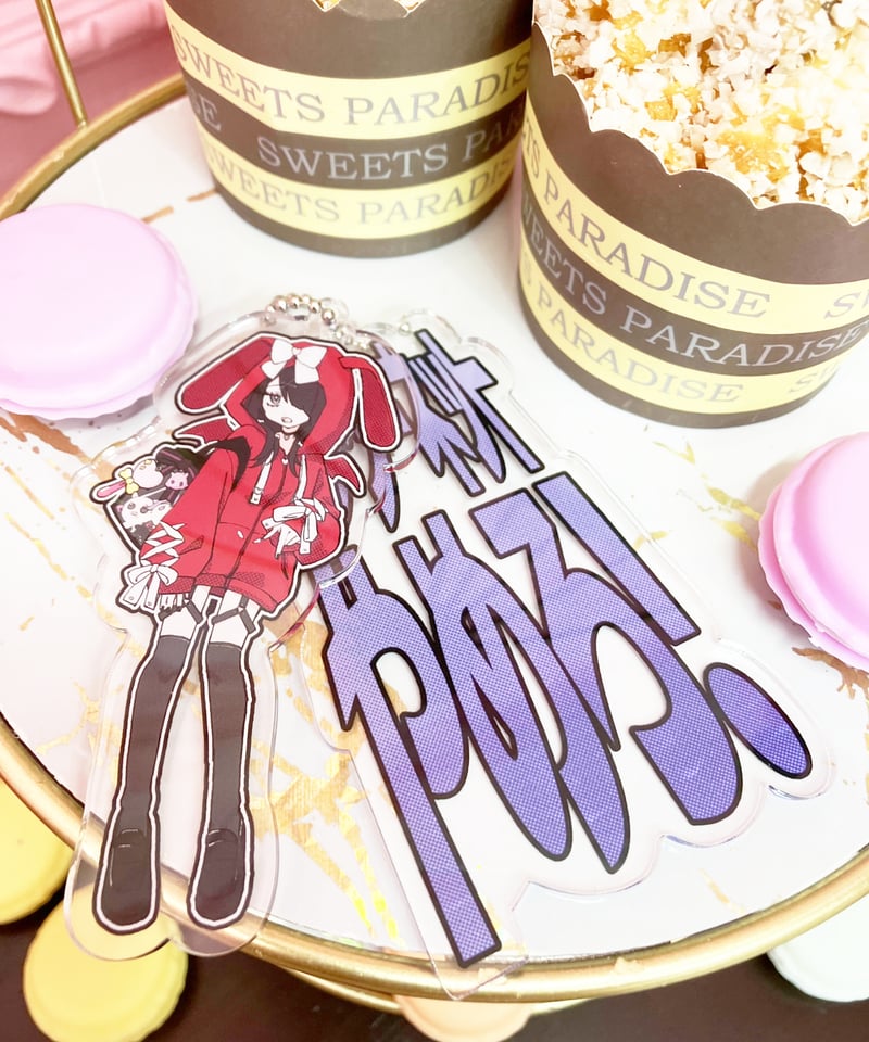 3774.先生あめちゃん2連アクキー | NEEDY GIRL OVERDOSE OFFICI