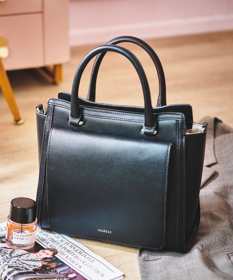 フラップバッグ（Black） | MARSLY