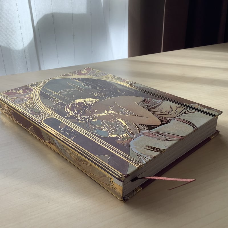 大人のためのアート文具】モネ《睡蓮》ミュシャ《夜》のアンティーク調