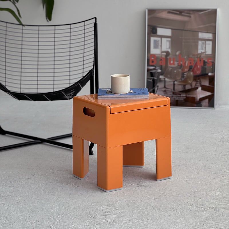 table-03169 収納付き スクエア サイドテーブル | ART OF BLACK