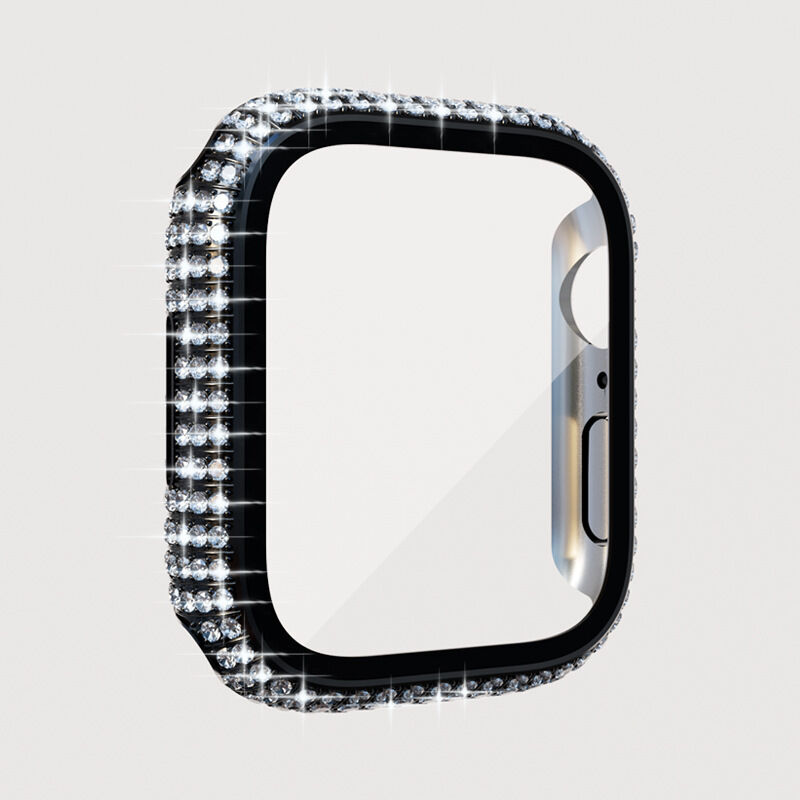 V287」アップル ウォッチ カバー キラキラ ストーン Apple Watch 40/42