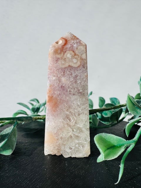 桜瑪瑙とピンクアメジスト共生のポイント【B】 | 天然石と雑貨のお店