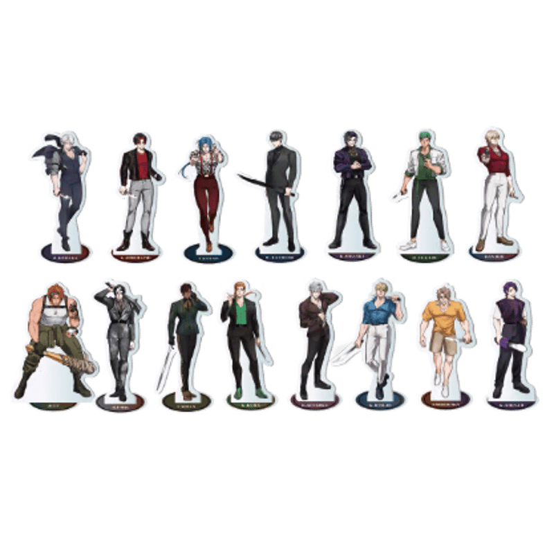 Mad Revolt Cafe】ジェフ アクリルスタンド | ヒューマンバグ大学公式