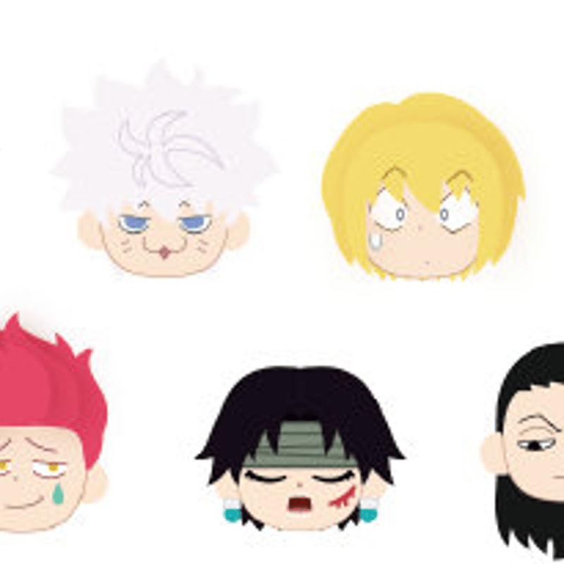 中国POPUP】HUNTER×HUNTER ぬいぐるみ缶バッジ ランダム/ボックス | Ne