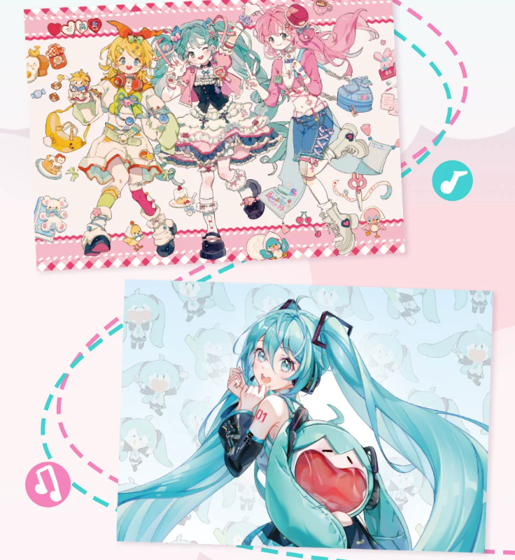 在庫品」初音ミク 2024年記念ポストカードセット 発送予定：7日内
