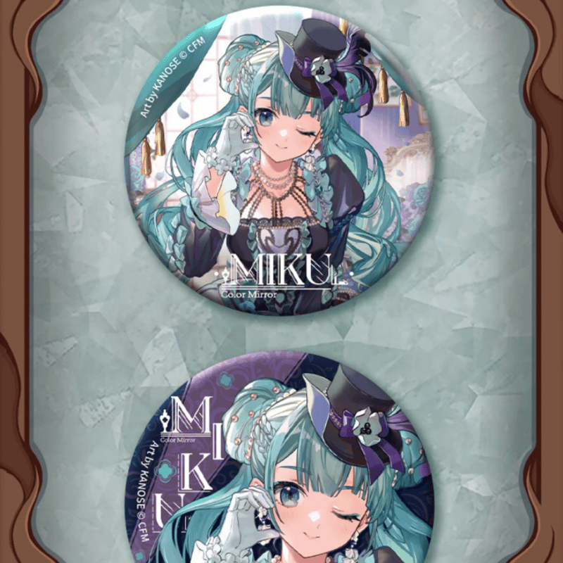 初音ミク「映·彩シリーズ」缶バッジ ランダム/ボックス | Nekotani