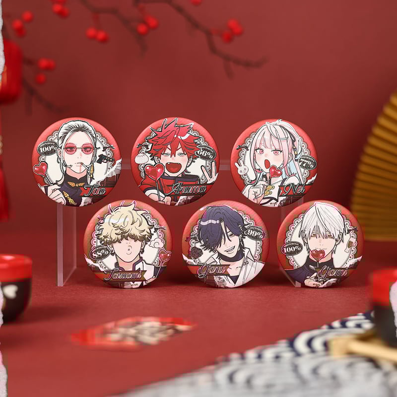 通販】極楽街「漫畫シリーズ」75mm缶バッジ ランダム/ボックス | Nekotani