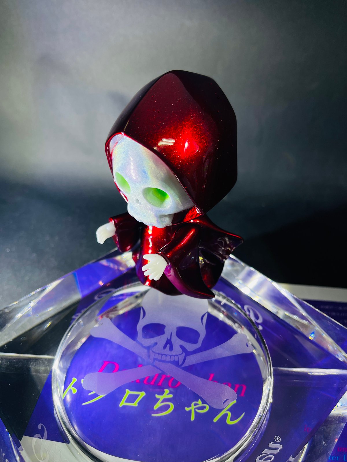 キャンディーレッド ドクロ ちゃん 骸骨 髑髏 スカル ガイコツ