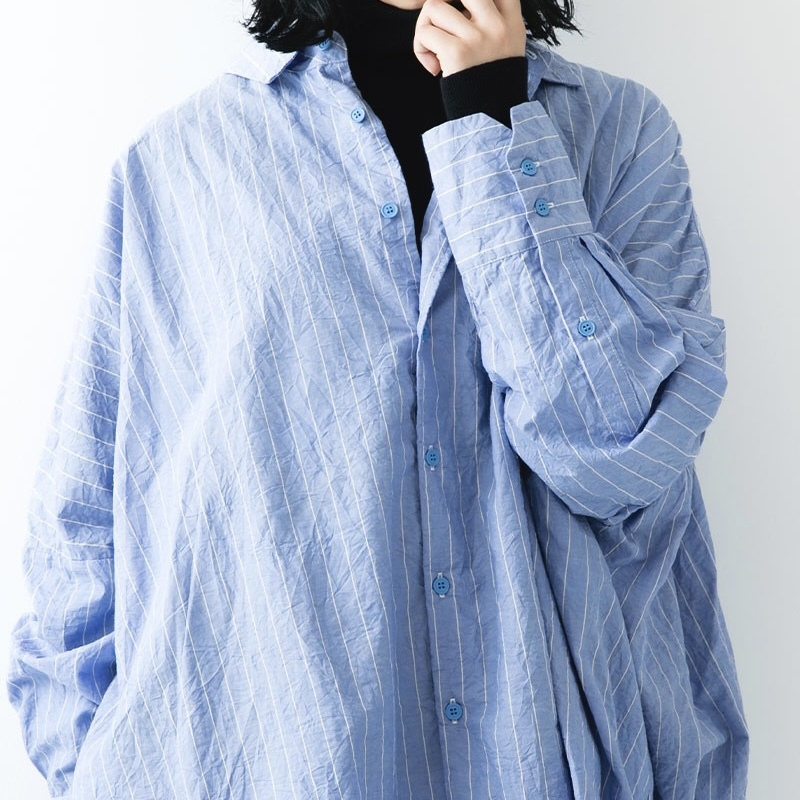 Veritecoeur ヴェリテクールVC-2419 バックギャザーシャツ | hana hana