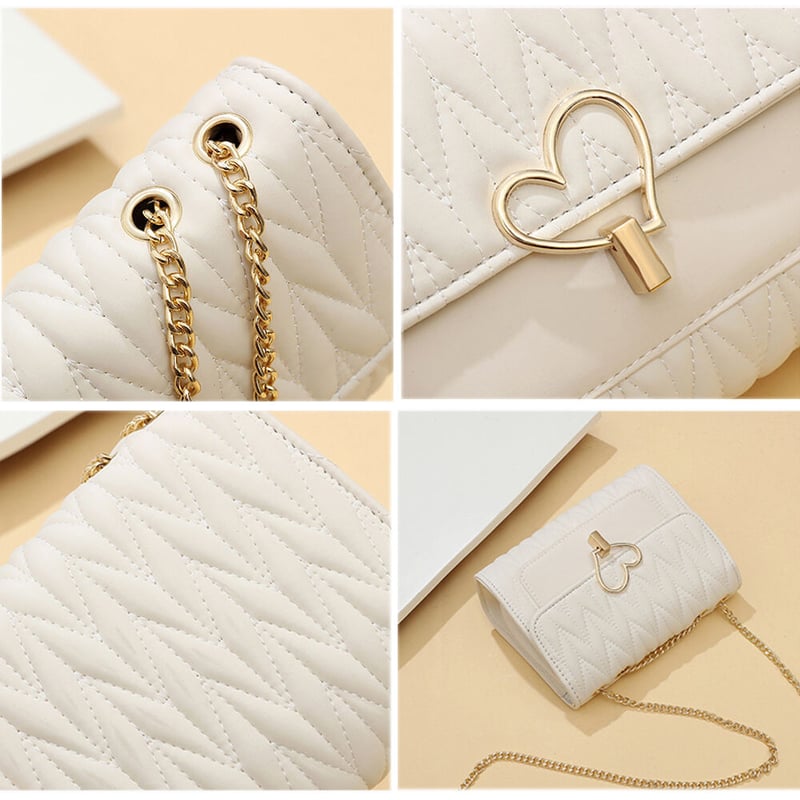 キルティングチェーンショルダーバッグ | Bagoodtimeshop