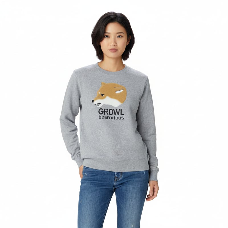 茶柴 【ミックスグレー】トレーナー | ビーアンキシャス