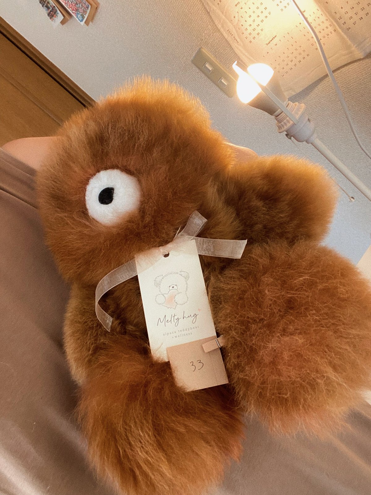 033 ］ アルパカテディベア / チョコレート / 送料無料 | Melty hug