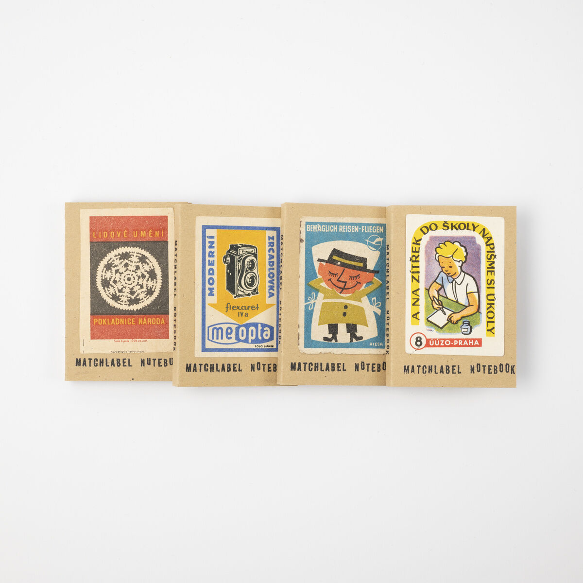 マッチラベルノートブック 30枚セット | こぐま舎