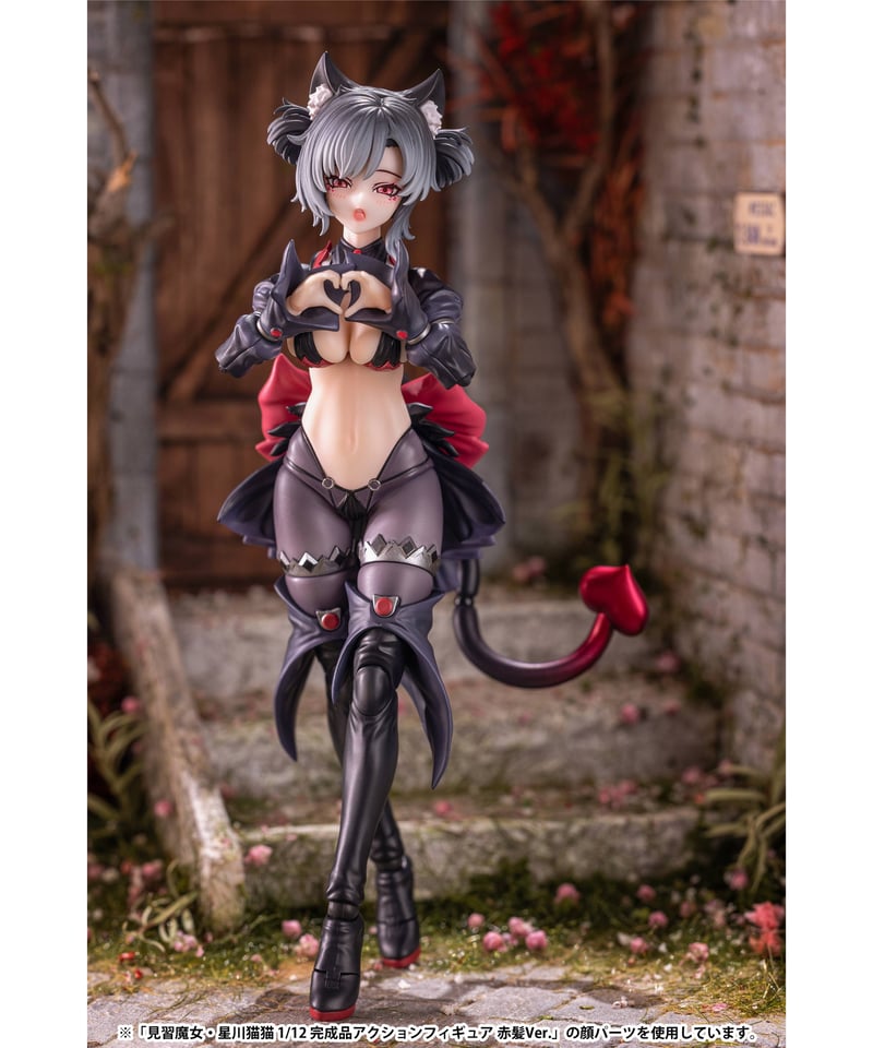 見習魔女・星川猫猫 1/12 完成品アクションフィギュア 黒髪Ver. [次元