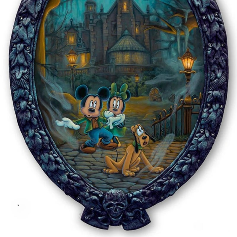 ディズニー公式ファインアート ミッキー&ミニー 