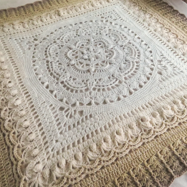 Ravelry: Flower Mandala Blanket pattern by Aki Kasaishi
